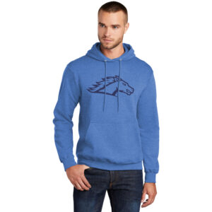 Pullover Hooded Sweatshirt<br>With Logo